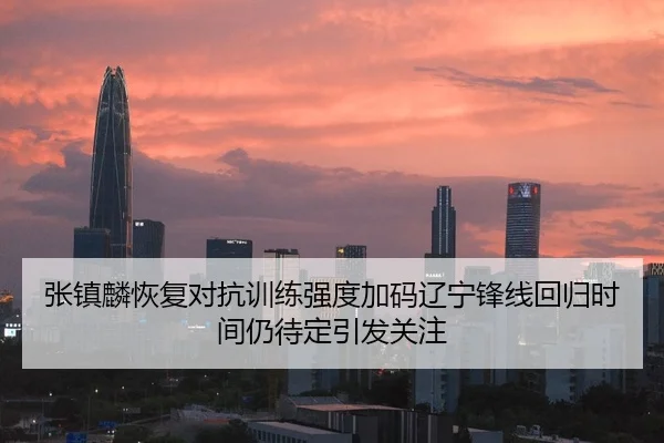 张镇麟恢复对抗训练强度加码辽宁锋线回归时间仍待定引发关注